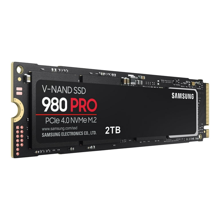 Samsung 980 PRO 1TB M.2 SSD 1TB ② SAMSUNG 980 PRO Series - 2TB PCIe Gen4. X4 NVMe 1.3c - M.2