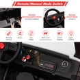 thumbnail image 6 of 24V 2 Seaters Ride On UTV with Remote Control, Battery Powered Extra Large Ride Car Toy for 2 Kids, 2 Seats+One More Foldable Seat, 15.4" Eva Wheels Off-Road with Music, Light for 3-8 Years, 6 of 6