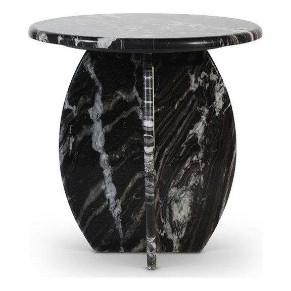 Meridian Furniture Formentera Black End Table