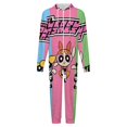 thumbnail image 4 of The Powerpuff Girls Women Men Pajamas Zipper Onesie Jumpsuit Hooded One Piece Sleepwear, 4 of 8