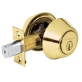 thumbnail image 1 of Cerrojo DOBLE CILINDRO Pretul 23610 LATON BRILLANTE CERO-12P, 1 of 2