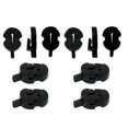thumbnail image 2 of New 10 Pcs Violin Soft Mute Rubber Mute Fiddle Silencer Volume Control Practice, 2 of 5