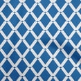thumbnail image 1 of oneOone Polyester Spandex Medium Blue Fabric Geometric Sewing Craft Projects Fabric Prints By Yard 56 Inch Wide, 1 of 5