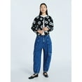 thumbnail image 3 of Scoop Women's Cotton Floral Print Quilted Jacket, Lightweight, Sizes XS-XXL, 3 of 7
