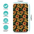 thumbnail image 2 of Washable Rubber Sunflower Cute Floral Dish Drying Mats for Kitchen Counter Home Large Coffee Bar Pad Accessories and Decor for Utensils Stemware 17''x31.5'', 2 of 4