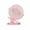 Pink, variant on Vikakiooze Fan Of The Clip 6 Inch, Small Fan With 3 Speeds With A Strong Fl OW Of USB Mini Mute Clip Fan 1200mah