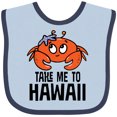 thumbnail image 3 of Inktastic Take Me to Hawaii Boys or Girls Baby Bib, 3 of 4