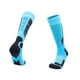 thumbnail image 3 of Calcetines de esquí para niños, calcetines de snowboard para esquí, calcetines gruesos, transpirables, térmicos, cálidos para invierno, para niños y niñas, ciclismo, Azul claro y oscuro, 3 of 8