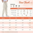 thumbnail image 6 of Rolanko Girls Cargo Pants for Kids Loose Streetwear Hip Hop Dance Cotton Jogger Pants with Pockets for 4-15 Years, 6 of 6