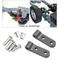 thumbnail image 3 of Amortiguador de aluminio ajustable para suspensión Tamiya WPL D12 D42 Wltoys Crawler titanio, 3 of 9