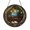 Acrylic 3.5 Inch, variant on Book Nook Stained Glass Suncatcher Window Hanging, Round Library Scene with Lanterns and Mushrooms, Cozy Reading Room Decor