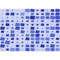 thumbnail image 1 of Ahgly Company Machine Washable Indoor Rectangle Transitional Heavenly Blue Area Rugs, 4' x 6', 1 of 7