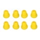 thumbnail image 1 of piezas de tapones para los oídos para audífonos de 3 capas de silicona suave de repuesto para audífonos de bolsillo BTE ITE, tapones para los oídos, color amarillo, 1 of 12