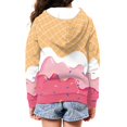 thumbnail image 4 of Chririnla Art Ice Cream Comfy Hooded Sweatshirt for Girls Long Sleeve with Pockets Trendy Casual Loose Fall Top Size 10-12, 4 of 7