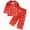 H122-Wine, variant on TOWED22 Kids Christmas Pajamas Girls Button Down Shirt & Pants Cute Toddler Xmas Pajama Set Sleepwear,18-24 M