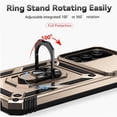 thumbnail image 4 of Estuche GANGXUN para Samsung Galaxy A15, soporte giratorio 360°, estilo mecánico y magnético, 4 of 5
