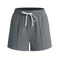thumbnail image 5 of Zedker Women's 3" Swim Board Shorts High Waisted Swimsuit Bottoms Tummy Control Swimming Trunks with Liner Pockets Size S-XXL, 5 of 6