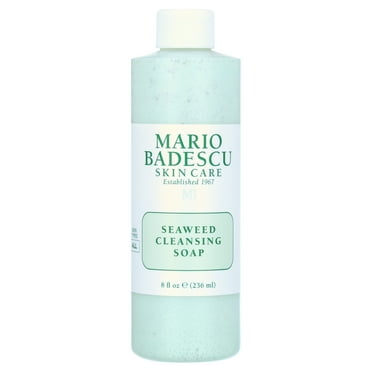 Mario Badescu Seaweed Cleansing Skin Care Face Wash Soap, 8 Fl Oz