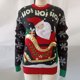thumbnail image 3 of Suéter Suéter de punto de dibujos animados para mujer, divertido jersey de cuello redondo de Navidad, ropa de abrigo de Papá Noel de Navidad Kuymtek Negro Xxl para Mujer, 3 of 7