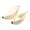 White, variant on Banana Pet Bed 22x8 inch, Cute Funny Fruit Bed with Removable Cushion for Dogs, Indoor Cats, Rabbits, Small Animals