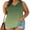 Green, variant on Womens Plus Size Tank Tops Plain Sleeveless Shirts V Neck Dressy Casual Blouses Loose Fitted Tunic or Tops to Wear with Leggings