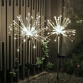 thumbnail image 7 of Wattne Solar Garden Lights Solar Firework Lights Outdoor Decor 120 LED 2 Pack, 7 of 7