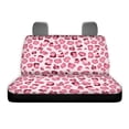 thumbnail image 6 of Psesaysky Pink Leopard Theme, Non-Slip Replacement Set of 2 Waterproof All Weather Bench Back Seat Cover for Automotive Interior, 6 of 7