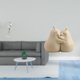 thumbnail image 2 of Sujetalibros de cerámica con forma de pera y elegante bailarina, escultura artística moderna para dormitorio, oficina, chimenea, entrada, estantería,, 2 of 8