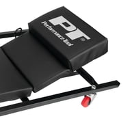 أداة الأداء W85005 40 In. 6-Caster المتداول متجر الزاحف مع مسند رأس مبطن قابل للتعديل، أسود