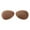 Brown, variant on Walleva Titanium Polarized Replacement Lenses for Spy Optic Whistler Sunglasses