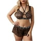 thumbnail image 1 of Traje de noche de encaje de lencería sexy con tirantes de leopardo de talla grande a la moda para mujer Fridja nalpqowj38530, 1 of 8