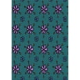 thumbnail image 1 of Ahgly Company Machine Washable Indoor Rectangle Transitional Light Sea Green Area Rugs, 9' x 12', 1 of 7