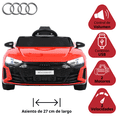 thumbnail image 3 of Montable Eléctrico Audi e-tron GT 12V para Niños con Control Remoto - Rojo, 3 of 7