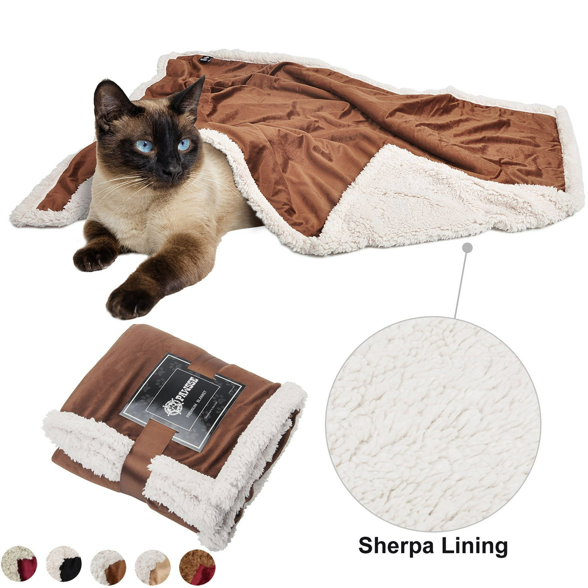 Sherpa cat blanket new arrivals