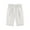 White, variant on WhouRiu Little Girls' Shorts Casual Solid Elastic Waist Loose Shorts Kids Beach Thin Summer Half Pants Black,Sizes 5-6
