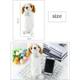 thumbnail image 5 of Dog Shape Pencil Pen Bags 3D Plush Pencil Case Cute Puppy Soft Stuffed Pencil Box Multi-Function Storage Zipper Bags for  Stationery Bags (Border Collie), 5 of 8