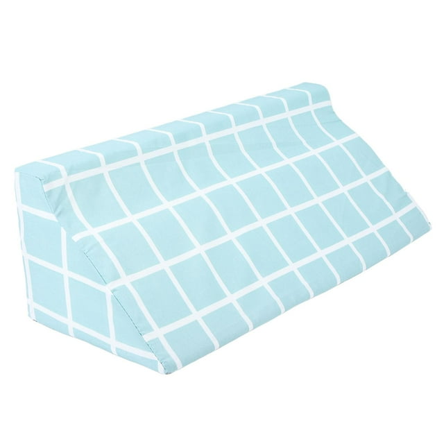 R-shaped wedge pillow, soft, comfortable, removable, easy to clean, for side sleepers, 60 x 25 x 20 cm