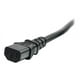 C2G 3 ft IEC320 C13) 3ft 250 C20 Power 14WG Volt Cord (IEC320 à - Câble d'Alimentation - Alimentation IEC 60320 C13 à IEC 60320 C20 - AC 250 V - - Noir – image 3 sur 4