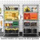 thumbnail image 3 of ExpandibleEstante de Almacenamiento de Metal de 5 Niveles(55x30x150CM), Estante Organizador Resistente, Rack Organizador Ajustable, Anaquel, 4 S-Ganchos, Cocina, Oficina, Despensa, Microondas(Plata), 3 of 8