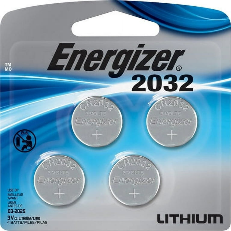 Energizer Lithium Cr2032 Coin Batteries (4-Pack) in the Coin & Button  Batteries department at