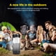 thumbnail image 1 of COB/LED Camping Light Lámparas plegables para huracanes al aire libre Linternas impermeables (6), 1 of 8