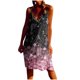 thumbnail image 1 of Vestidos hasta la rodilla estampados sin tirantes sin mangas con cuello en V sexy a la moda para mujer Fridja hjkh6638, 1 of 5