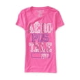thumbnail image 1 of Camiseta gráfica con logotipo de lámina Aeropostale para mujer rosa pequeña, 1 of 1