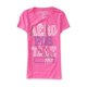 thumbnail image 1 of Aeropostale - Camiseta gráfica con logotipo de lámina para mujer, rosa, extra pequeña Aeropostale Camiseta gráfica, 1 of 1