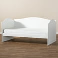 thumbnail image 3 of Baxton Studio Neves Farmhouse MDF Wood Daybed, Twin, White, 3 of 8