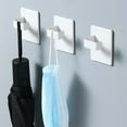 thumbnail image 4 of Ganchos Magn Ticos Para Refrigerador, Ganchos Adhesivos Para Almacenamiento, Ganchos Para Toallas De Cocina, Dise O Duradero Y F Cil Instalaci N, Color Blanco, Para Uso Dom Stico, Soluci N, 4 of 5