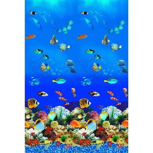 25 Gauge 12' Round Overlap Caribbean Above Ground Swimming Pool Liner 