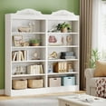 thumbnail image 7 of Tribesigns 73 Inch Tall Bookcase, Modern 5-Shelf White Bookshelf, Freestanding Wood Storage Display Shelves for Bedroom Living Room Home Office, 7 of 7
