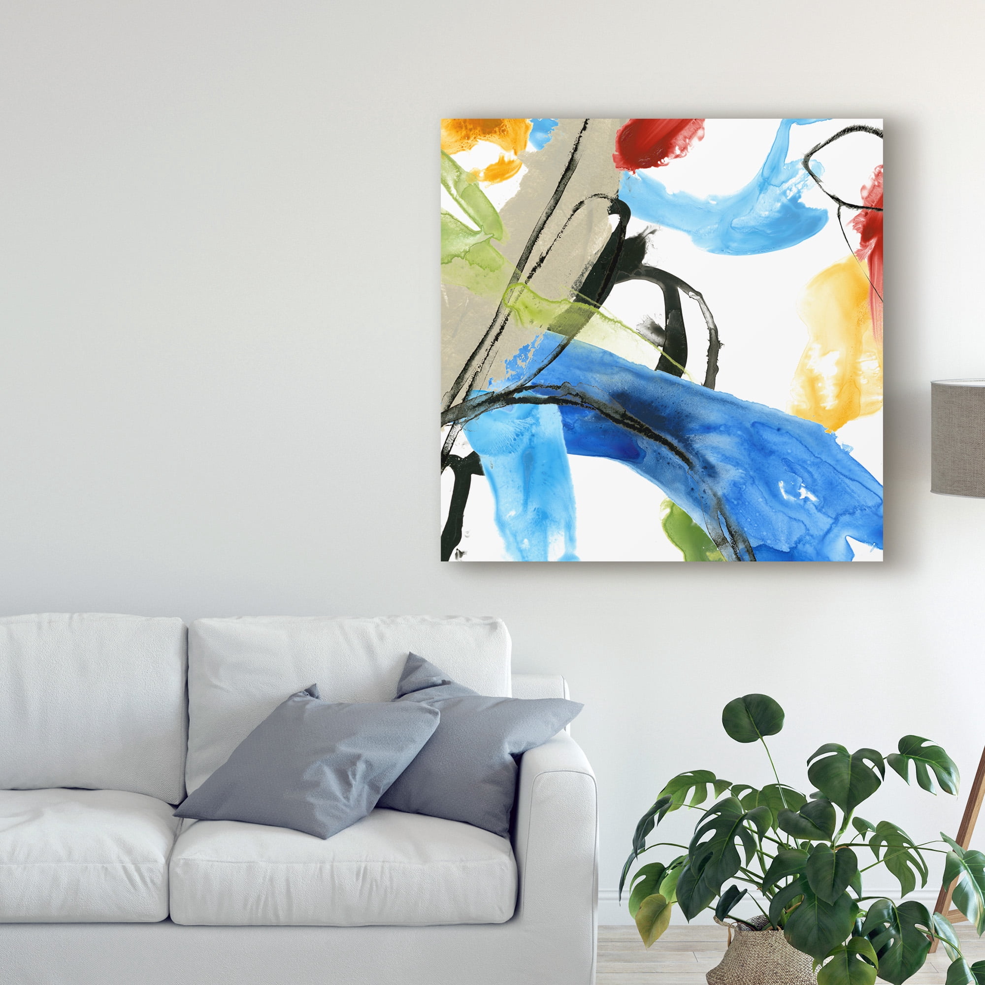 Trademark Fine Art 'Formulation IV' Canvas Art by June Erica Vess