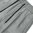 thumbnail image 5 of Dagugfen Cargo Pants for Men Elastic Waist Straight Leg Loose Comfy Outdoor Hiking Pants with Pockets, 5 of 6